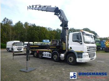 Camión grúa DAF CF 85.410 8X2 RHD + Hiab XS855 EP6 Hipro: foto 2