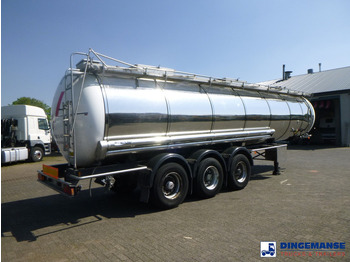 Semirremolque cisterna LAG Chemical tank inox 30 m3 / 1 comp: foto 4
