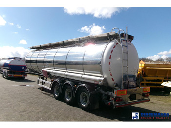 Semirremolque cisterna LAG Chemical tank inox 37.5 m3 / 1 comp + pump: foto 3