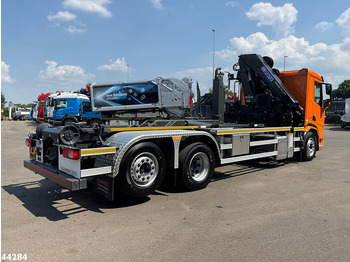 Camión multibasculante, Camión grúa DAF FAN XD 450 Euro 6 HMF 23 Tonmeter laadkraan: foto 5