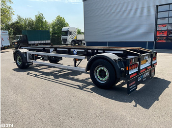 Remolque portacontenedore/ Intercambiable GS Meppel 2-assige container aanhangwagen: foto 2
