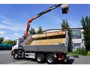 Leasing de MERCEDES-BENZ Arocs 2636 / 6x4 / HDS Fassi / 3-Way Tipper / Bortmatic MERCEDES-BENZ Arocs 2636 / 6x4 / HDS Fassi / 3-Way Tipper / Bortmatic: foto 3