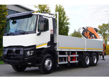 Leasing de RENAULT C380 Comfort 6x4 / Atlas 172.3E crane / Range 12.3 m / capacity 6.1 t / Flatbed 17 EPAL RENAULT C380 Comfort 6x4 / Atlas 172.3E crane / Range 12.3 m / capacity 6.1 t / Flatbed 17 EPAL: foto 2 Leasing de RENAULT C380 Comfort 6x4 / Atlas 172.3E crane / Range 12.3 m / capacity 6.1 t / Flatbed 17 EPAL RENAULT C380 Comfort 6x4 / Atlas 172.3E crane / Range 12.3 m / capacity 6.1 t / Flatbed 17 EPAL: foto 2