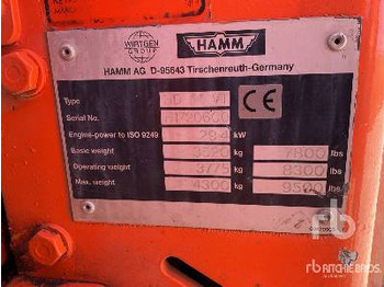 Apisonadora de asfalto HAMM HD14VT (Inoperable): foto 5