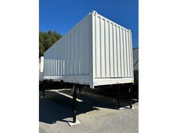 Caja cerrada Krone Stahl-Wechselkoffer 7.45m BDF mit Portaltüren - Lack neu: foto 5