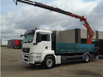 Camión grúa MAN TGS 18.440 + ATLAS 165 + EURO 5 + TRAILER 3 AXLE + REMOTE: foto 4