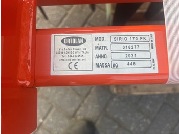 Equipo para trabajo del suelo ORTOLAN SIRIO 170 harrow: foto 2