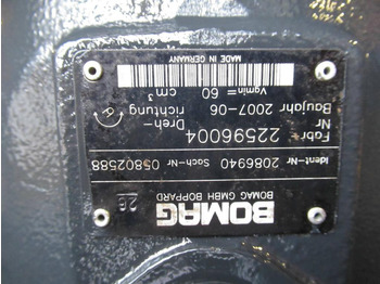 Motor hidráulico para Maquinaria de construcción Bomag 05802588 -: foto 2