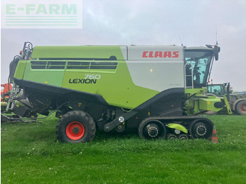 Cosechadora de granos CLAAS Lexion 760