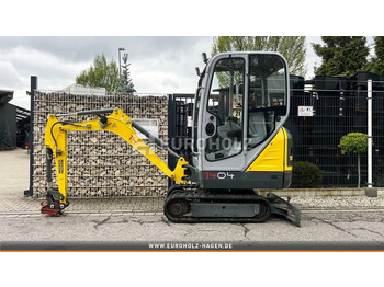 Miniexcavadora Wacker Neuson 1404 Minibagger, Schnellwechsler MS01, Knickmatik: foto 3