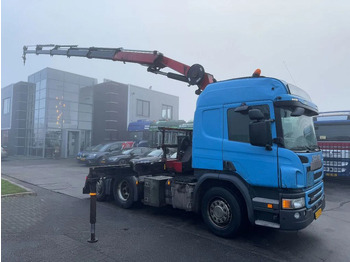 Cabeza tractora SCANIA P 450