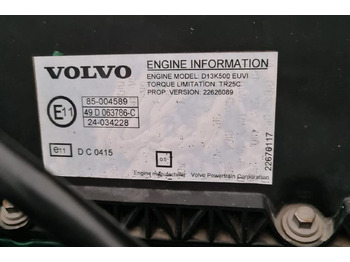 Motor para Camión VOLVO MOTOR D13K 500 EUVI Gebruikt 000141a: foto 2