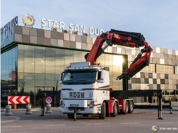 Cabeza tractora Volvo FH 520 8x2 PALFINGER PK 100002 HDS Fly Jib Cran: foto 3