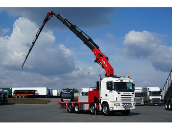 Leasing de Scania G 480 / 8 X 2 / SKRZYNIOWY + HDS / HMF THOR - O K6 + JIB FJ 2000 Scania G 480 / 8 X 2 / SKRZYNIOWY + HDS / HMF THOR - O K6 + JIB FJ 2000: foto 1