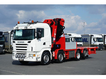 Leasing de Scania G 480 / 8 X 2 / SKRZYNIOWY + HDS / HMF THOR - O K6 + JIB FJ 2000 Scania G 480 / 8 X 2 / SKRZYNIOWY + HDS / HMF THOR - O K6 + JIB FJ 2000: foto 3