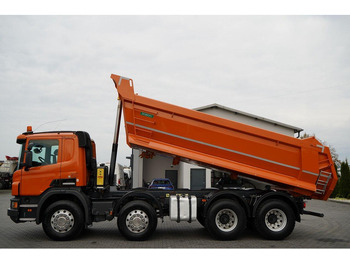 Camión volquete Scania P 410 / 8x4 / WYWROTKA TYLNOZSYPOWA / ALUFELGI / OPONY 100% / MA: foto 5