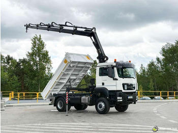 Camión grúa, Camión volquete MAN  TGS 18.360 4x4 HIAB 144 E-4 Crane Kipper MAN  TGS 18.360 4x4 HIAB 144 E-4 Crane Kipper: foto 2