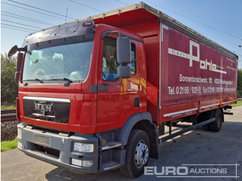 Camión caja cerrada MAN TGM 15.250