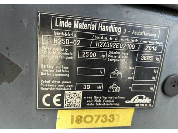 Carretilla elevadora diésel Linde H25D-02: foto 4