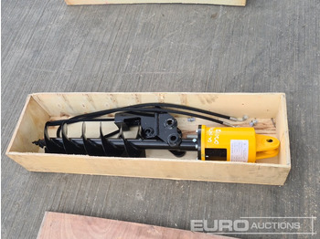 Implemento para Excavadora Unused 2025 Hydraulic 200mm Auger Flight & Drive 25mm Pin to suit Mini Excavator: foto 2