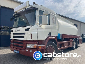 Camión cisterna Scania P 380 B 6X2*4 HNA - RETARDER - Tankwagen olie - Olietank - ADR - 16.920 liter - Bouwjaar 2007 - Km 881.924: foto 2