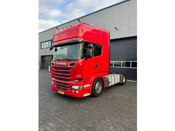 Cabeza tractora Scania R580 V8 R580 v8 Topline Retarder Full Airsuspension Double Glass: foto 2