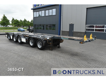 Semirremolque portacontenedore/ Intercambiable D-Tec CT-60-05D COMBITRAILER | 2x20-30-40-45ft HC * 3x STEERING * 3x LIFT AXLE * NL TRAILER: foto 4 Semirremolque portacontenedore/ Intercambiable D-Tec CT-60-05D COMBITRAILER | 2x20-30-40-45ft HC * 3x STEERING * 3x LIFT AXLE * NL TRAILER: foto 4