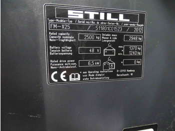 Retráctil Still FM-X25/BATT.NEU: foto 5