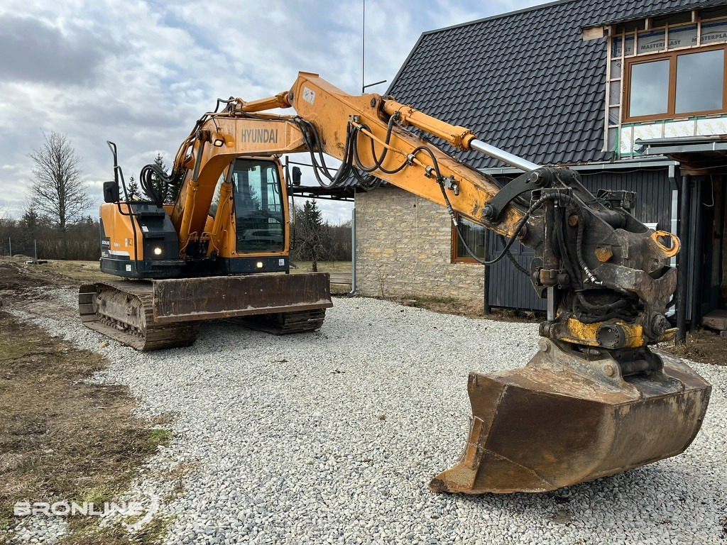 2011 Hyundai Robex 145LCR-9S+Engcon tiltrotator S60/S60 - Excavadora de cadenas: foto 3 2011 Hyundai Robex 145LCR-9S+Engcon tiltrotator S60/S60 - Excavadora de cadenas: foto 3
