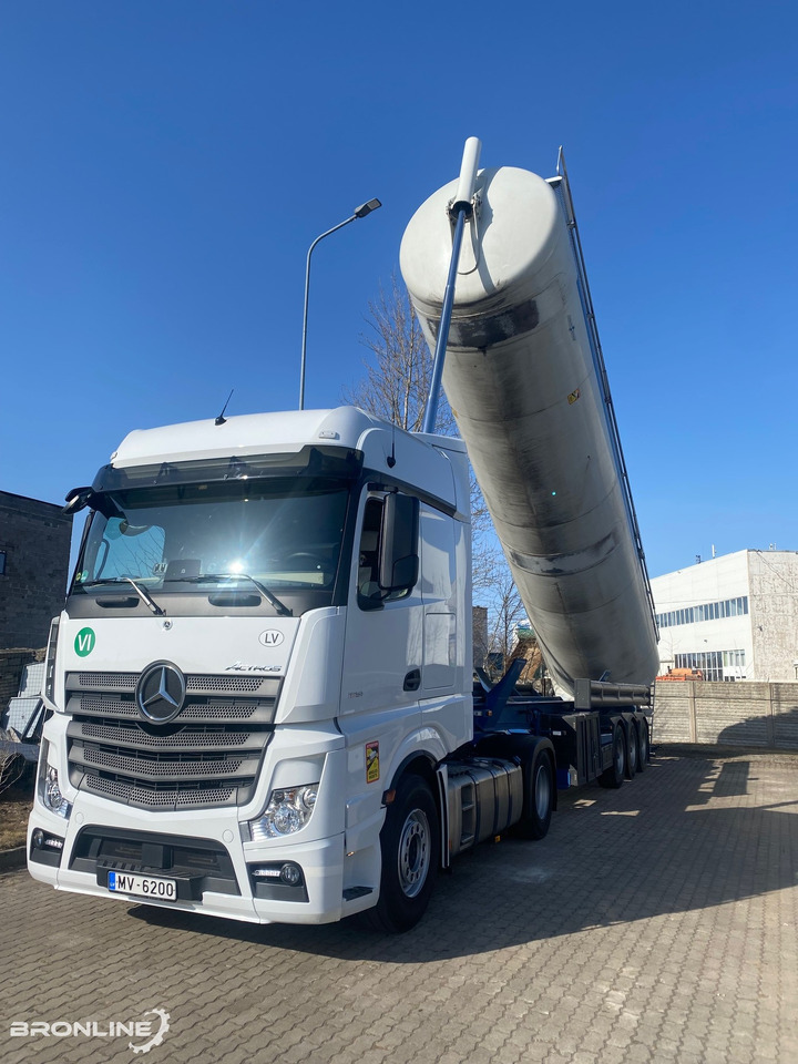2021 Mercedes-Benz Actros 1851LS + 2007 Spitzer SK 2750 - Cabeza tractora: foto 1 2021 Mercedes-Benz Actros 1851LS + 2007 Spitzer SK 2750 - Cabeza tractora: foto 1