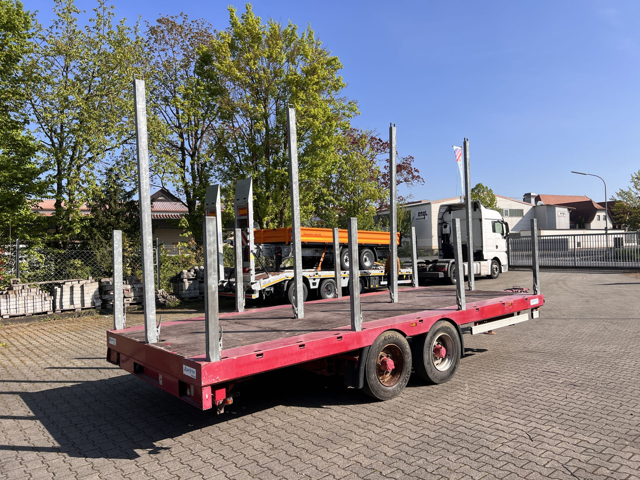 Auwaerter X-LTL110 Tandempritsche, ausziehbar - Remolque maderero: foto 3 Auwaerter X-LTL110 Tandempritsche, ausziehbar - Remolque maderero: foto 3