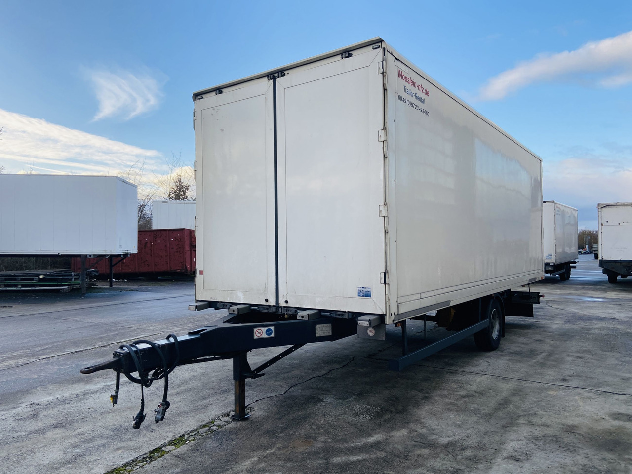 Möslein EK 1- D 7,3  1 Achs Kofferanhänger - Remolque caja cerrada: foto 5 Möslein EK 1- D 7,3  1 Achs Kofferanhänger - Remolque caja cerrada: foto 5