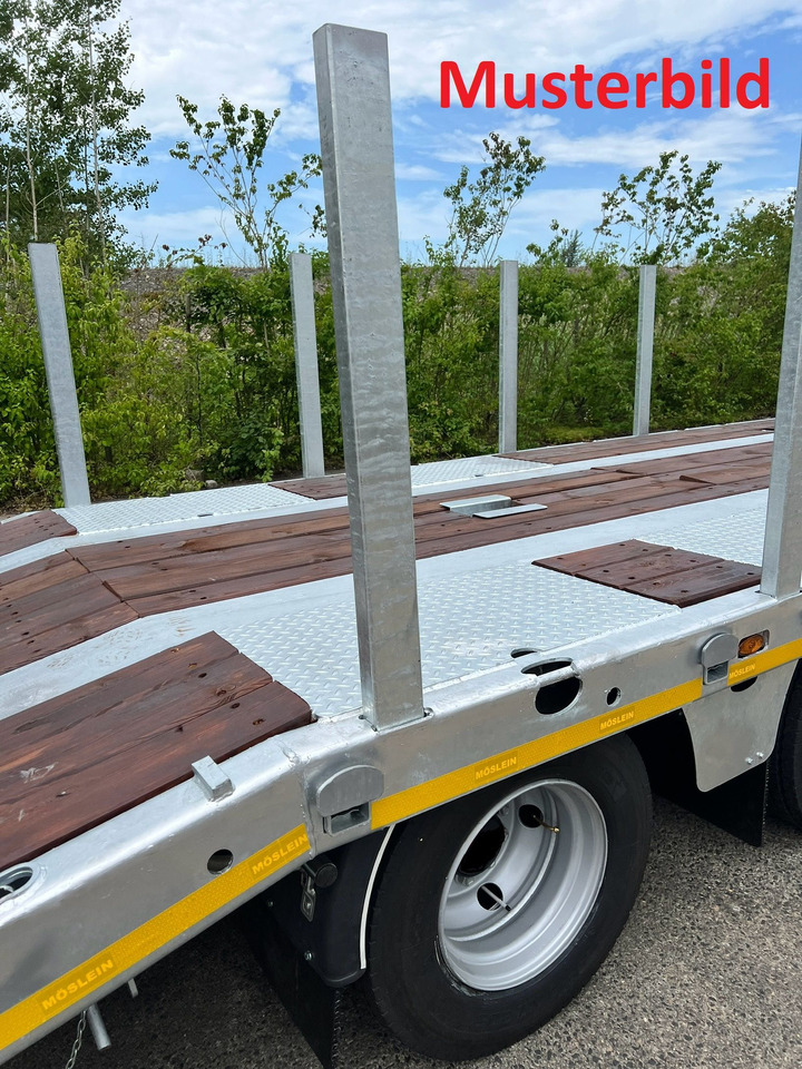 Möslein T 3-8,20 P VB H1 3 Achs Tieflader mit gerader Ladefläche 8,20 m, Neufahrzeug - Remolque góndola rebajadas: foto 3 Möslein T 3-8,20 P VB H1 3 Achs Tieflader mit gerader Ladefläche 8,20 m, Neufahrzeug - Remolque góndola rebajadas: foto 3