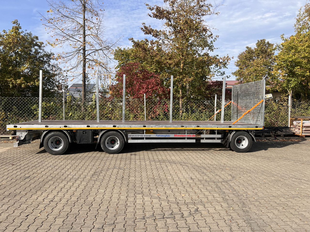 Möslein T 3 Plato 10 m 3 Achs Jumbo- Plato- Anhänger 10 m, Mega - Remolque plataforma/ Caja abierta: foto 1 Möslein T 3 Plato 10 m 3 Achs Jumbo- Plato- Anhänger 10 m, Mega - Remolque plataforma/ Caja abierta: foto 1