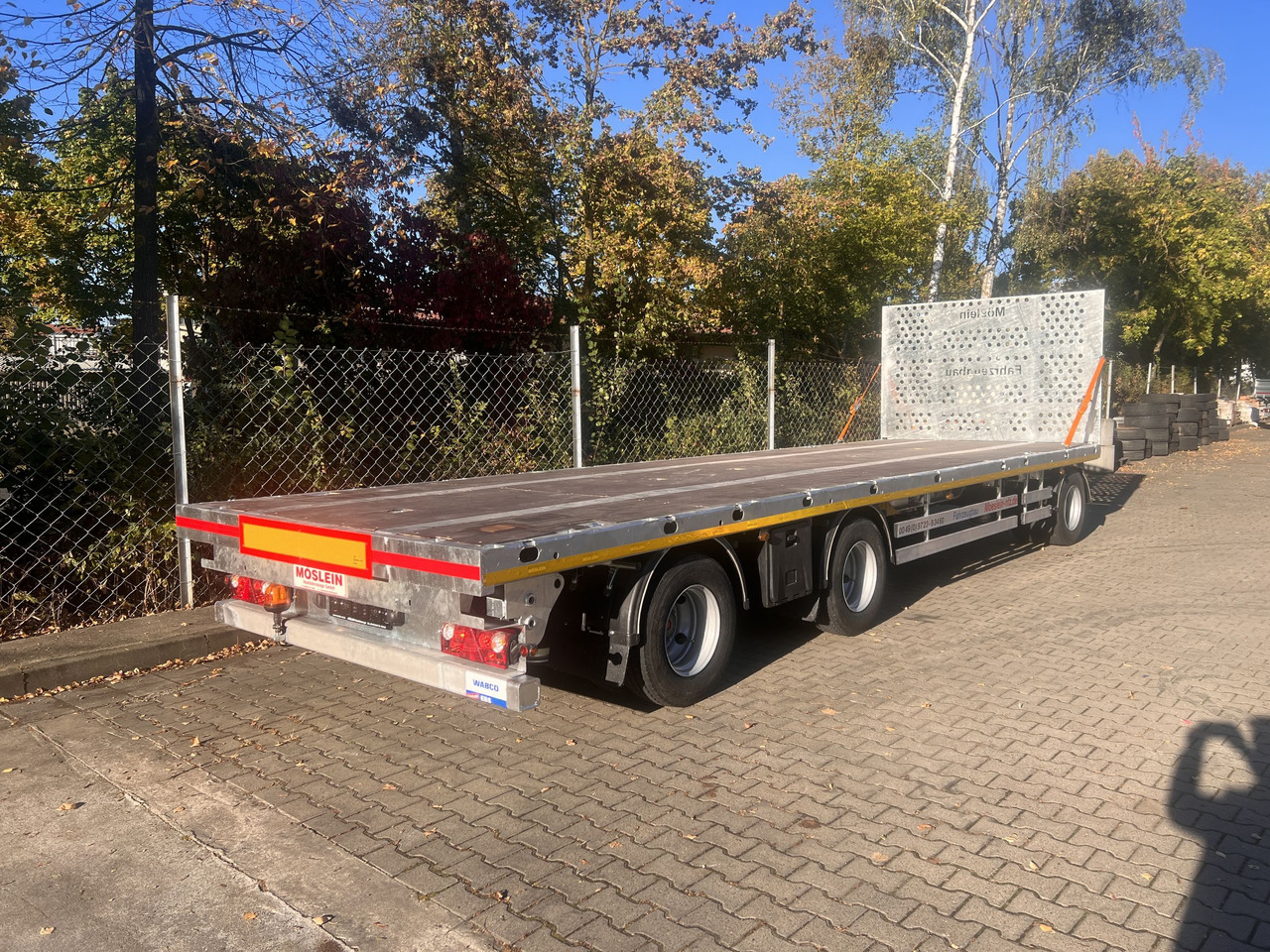 Möslein T 3 Plato 9 m 3 Achs Jumbo- Plato- Anhänger 9 m, Mega - Remolque plataforma/ Caja abierta: foto 5 Möslein T 3 Plato 9 m 3 Achs Jumbo- Plato- Anhänger 9 m, Mega - Remolque plataforma/ Caja abierta: foto 5