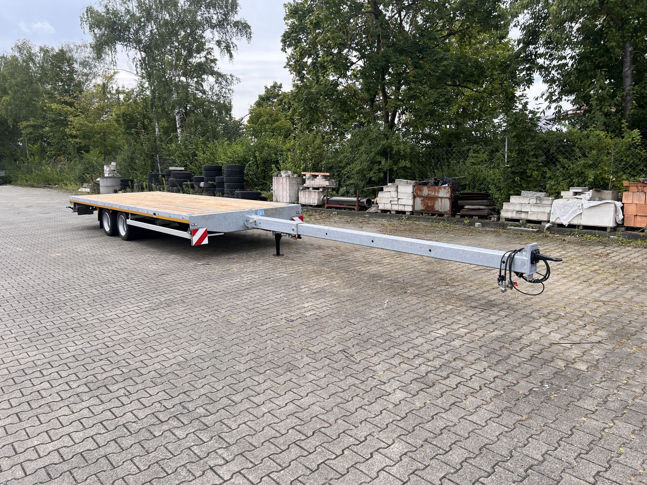 Möslein THT 11 G Ausziehbar 11,9 t Tandemanhänger- Tieflader, ausziehbar - Remolque plataforma/ Caja abierta: foto 5 Möslein THT 11 G Ausziehbar 11,9 t Tandemanhänger- Tieflader, ausziehbar - Remolque plataforma/ Caja abierta: foto 5