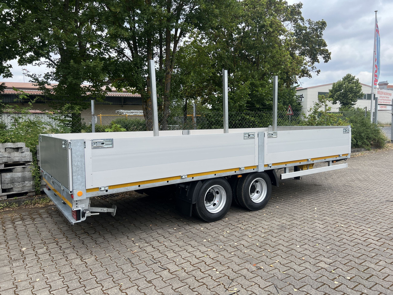 Möslein THT 14,4 G 7,20 L 14,4 t Tandem- Pritschenanhänger- Tieflader - Remolque plataforma/ Caja abierta: foto 4 Möslein THT 14,4 G 7,20 L 14,4 t Tandem- Pritschenanhänger- Tieflader - Remolque plataforma/ Caja abierta: foto 4