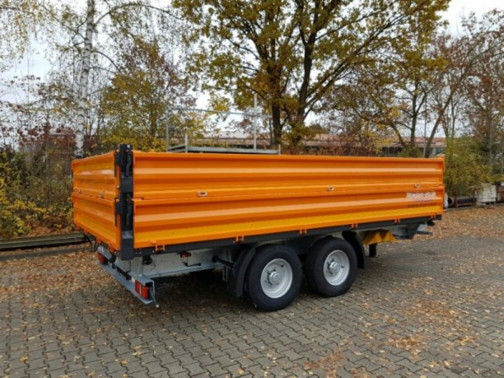 Möslein TTD13- BA Orange 13 t Tandem Kipper Tiefladermit Bordwand- Aufsatz-- Neufahrzeug -- - Remolque volquete: foto 3 Möslein TTD13- BA Orange 13 t Tandem Kipper Tiefladermit Bordwand- Aufsatz-- Neufahrzeug -- - Remolque volquete: foto 3
