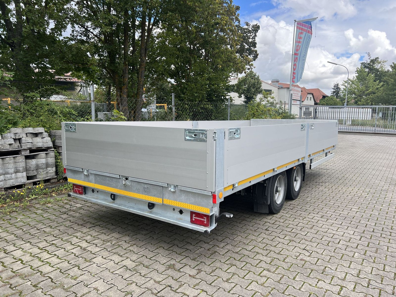 Remolque plataforma/ Caja abierta Möslein  Tandem- Pritschenanhänger- Tieflader: foto 13