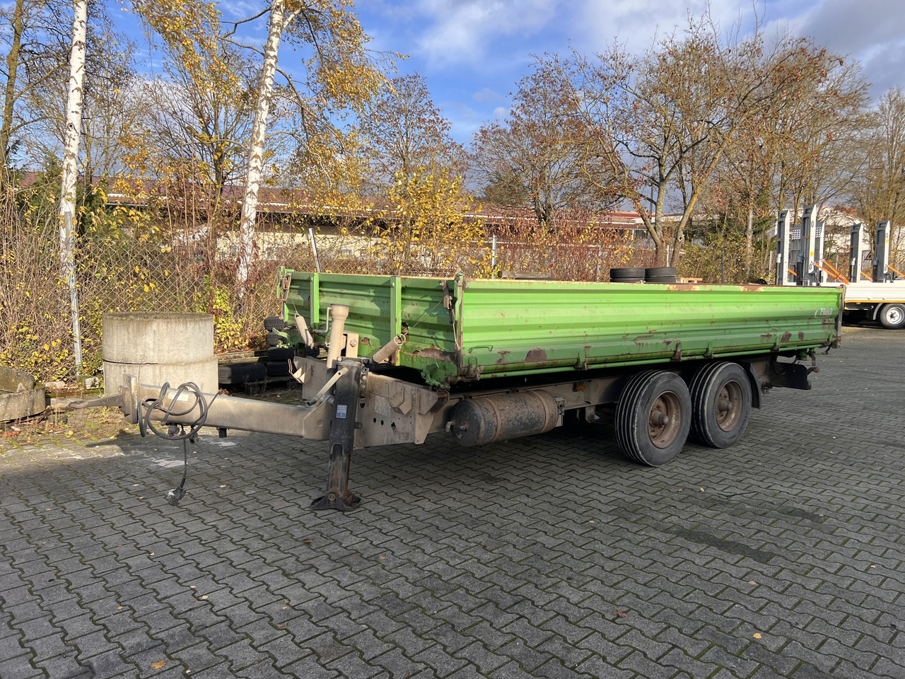 TK Tandemkipper- Tieflader - Remolque volquete: foto 2 TK Tandemkipper- Tieflader - Remolque volquete: foto 2