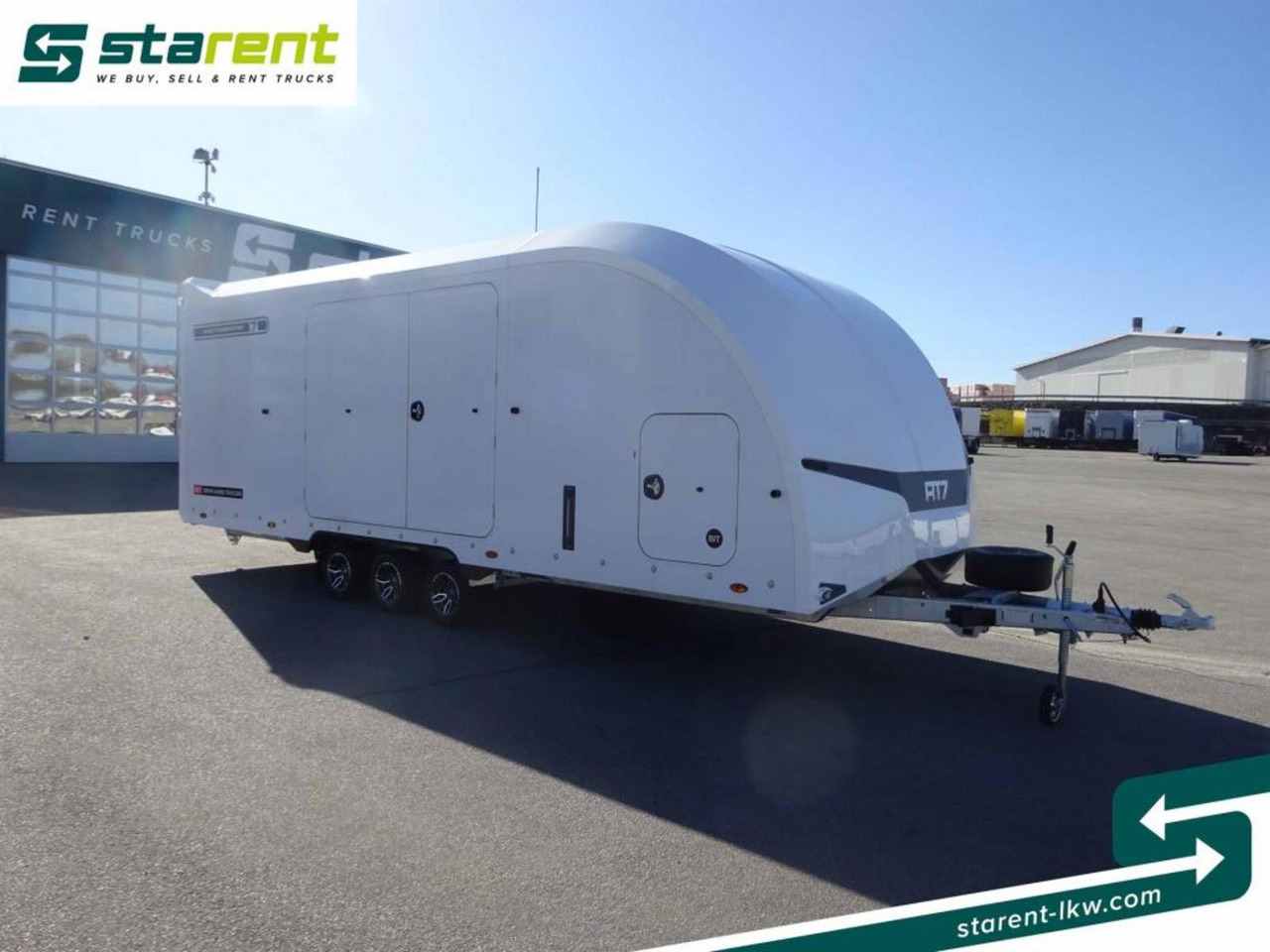 Brian James Trailers Race Transporter 7, Seilwinde, elektrische Klappe - Remolque portavehículos: foto 3 Brian James Trailers Race Transporter 7, Seilwinde, elektrische Klappe - Remolque portavehículos: foto 3