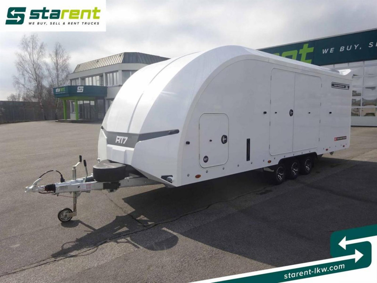 Brian James Trailers Race Transporter 7, Seilwinde, elektrische Klappe - Remolque portavehículos: foto 1 Brian James Trailers Race Transporter 7, Seilwinde, elektrische Klappe - Remolque portavehículos: foto 1