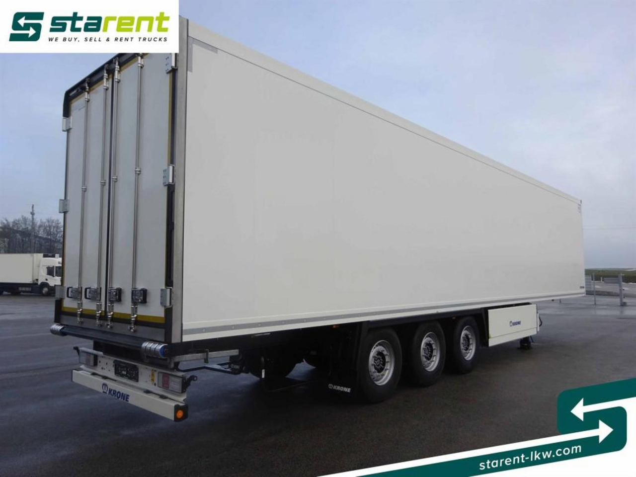 Krone Thermo King SLXi300 Doppelstock Blumenbreit Lift-A - Semirremolque frigorífico: foto 5 Krone Thermo King SLXi300 Doppelstock Blumenbreit Lift-A - Semirremolque frigorífico: foto 5
