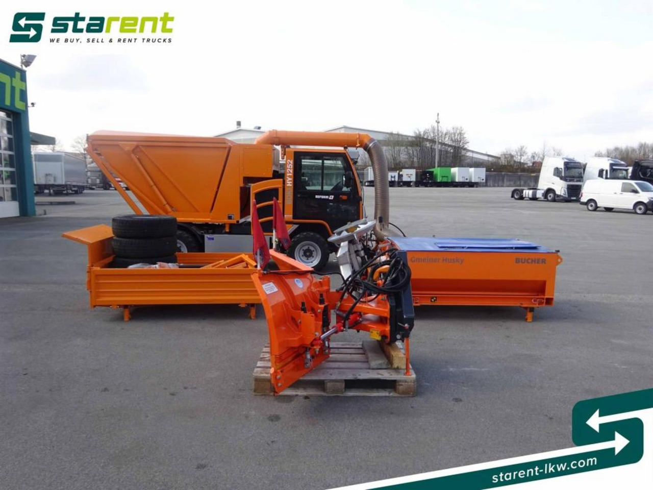 REFORM BOKI HY1252, 792 Stunden, Wechselsystem - Máquina quitanieve: foto 4 REFORM BOKI HY1252, 792 Stunden, Wechselsystem - Máquina quitanieve: foto 4