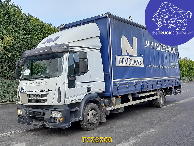 Iveco EuroCargo 120e25 Euro 5 - ENGINE DAMAGE - - Camión lona: foto 1 Iveco EuroCargo 120e25 Euro 5 - ENGINE DAMAGE - - Camión lona: foto 1