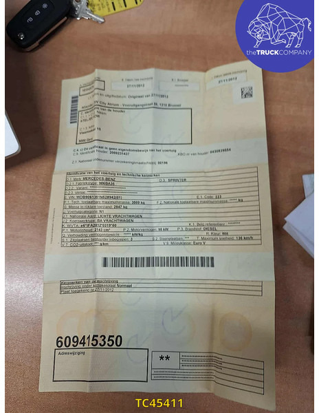 Mercedes-Benz Sprinter 313 CDI BOX + LIFT - Furgoneta caja cerrada: foto 3 Mercedes-Benz Sprinter 313 CDI BOX + LIFT - Furgoneta caja cerrada: foto 3