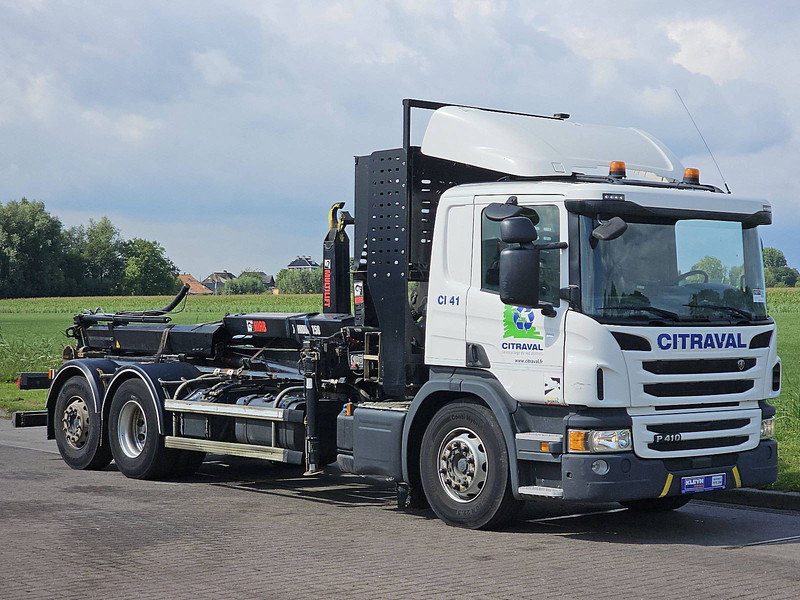 Scania P410 Multilift,crane S - Camión multibasculante, Camión grúa: foto 5 Scania P410 Multilift,crane S - Camión multibasculante, Camión grúa: foto 5