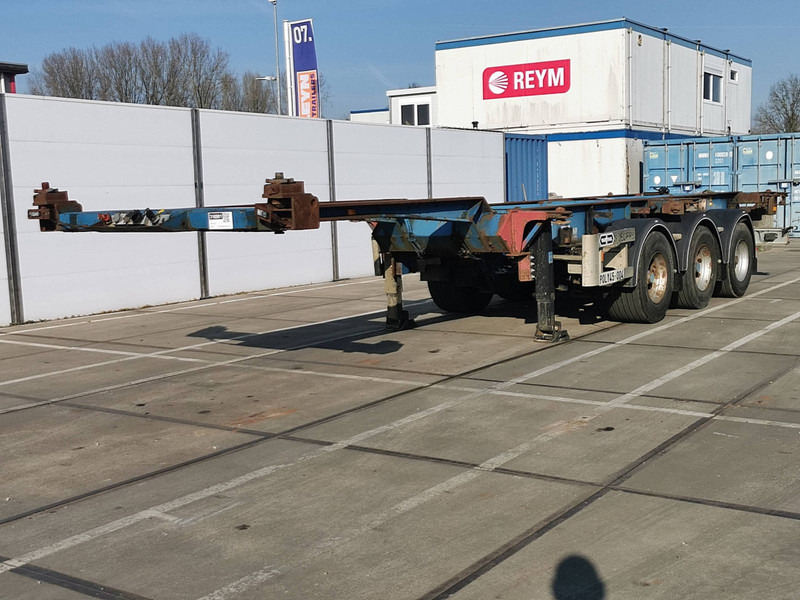 Van Hool S/00027 1x20ft 1x30ft - Semirremolque portacontenedore/ Intercambiable: foto 1 Van Hool S/00027 1x20ft 1x30ft - Semirremolque portacontenedore/ Intercambiable: foto 1