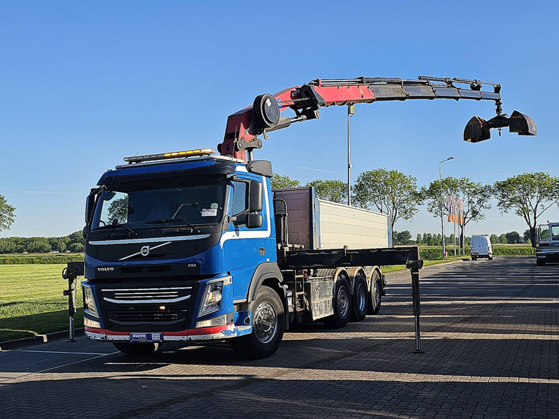 Volvo FM 460 8X2 HMF 3220 K6 - Camión caja abierta, Camión grúa: foto 2 Volvo FM 460 8X2 HMF 3220 K6 - Camión caja abierta, Camión grúa: foto 2