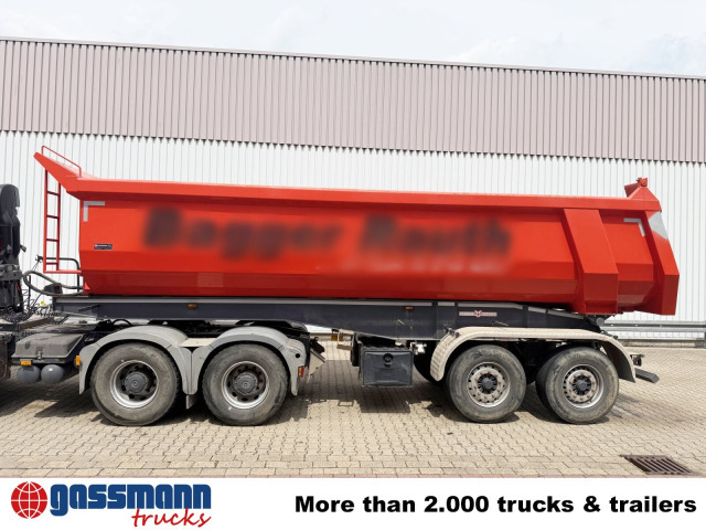 HEUSER 2A-SA Kippauflieger ca. 24m³ - Semirremolque volquete: foto 3 HEUSER 2A-SA Kippauflieger ca. 24m³ - Semirremolque volquete: foto 3